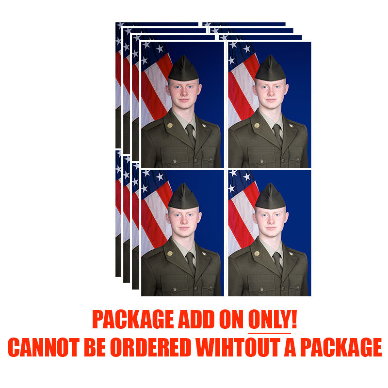 16 Wallets of Dress Photo - PACKAGE ADD ON ONLY