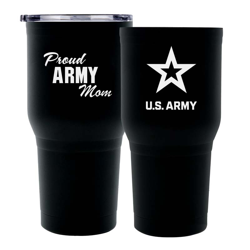 30oz Proud Family Army Tumbler