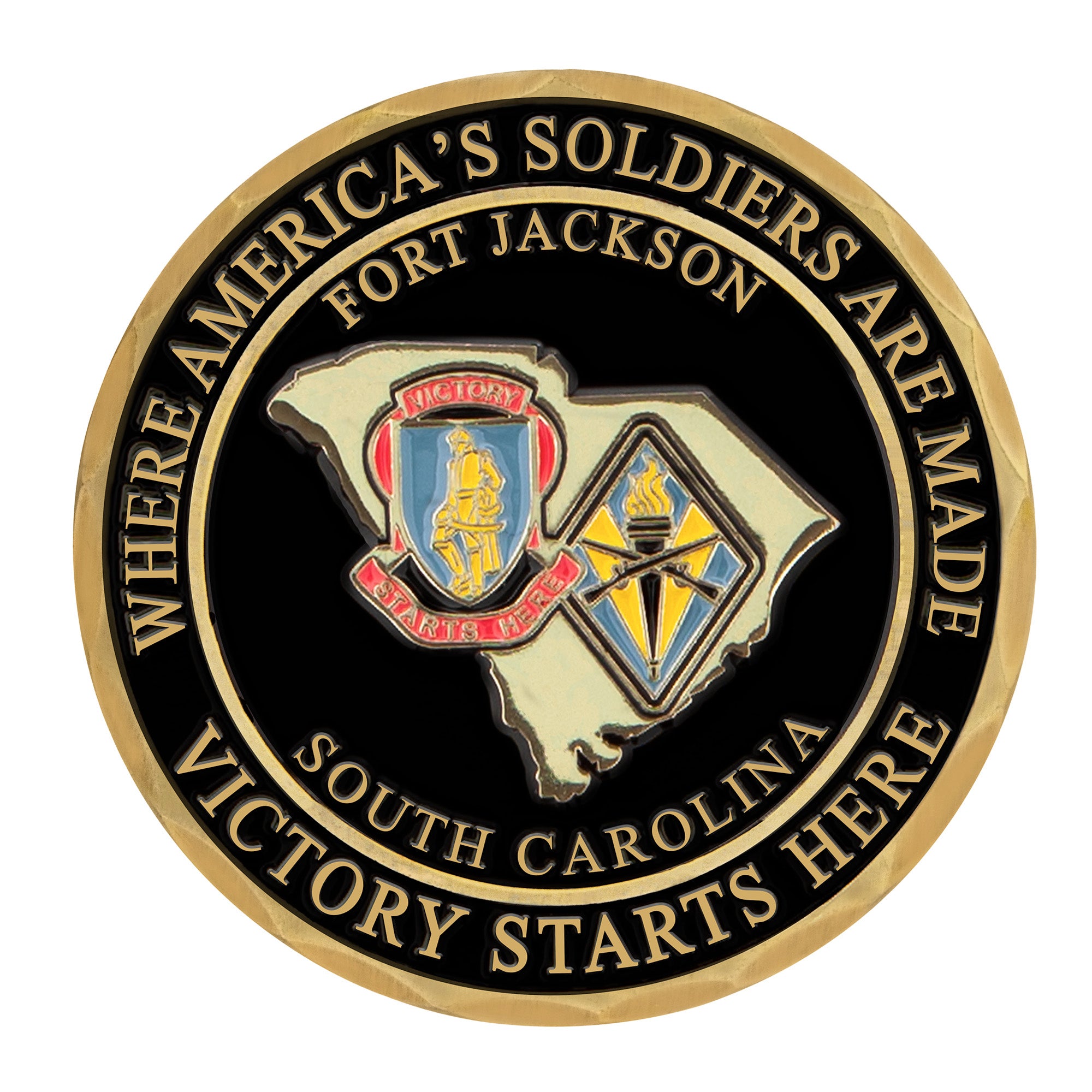 Fort Jackson Challenge Coin-Army Coins for Soldiers