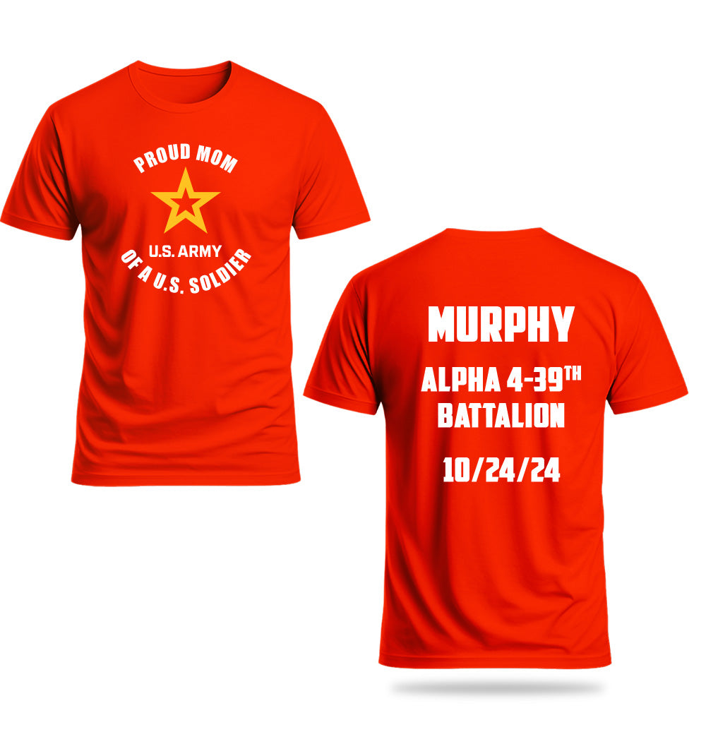 Proud Family Custom Army Family Day T-shirt