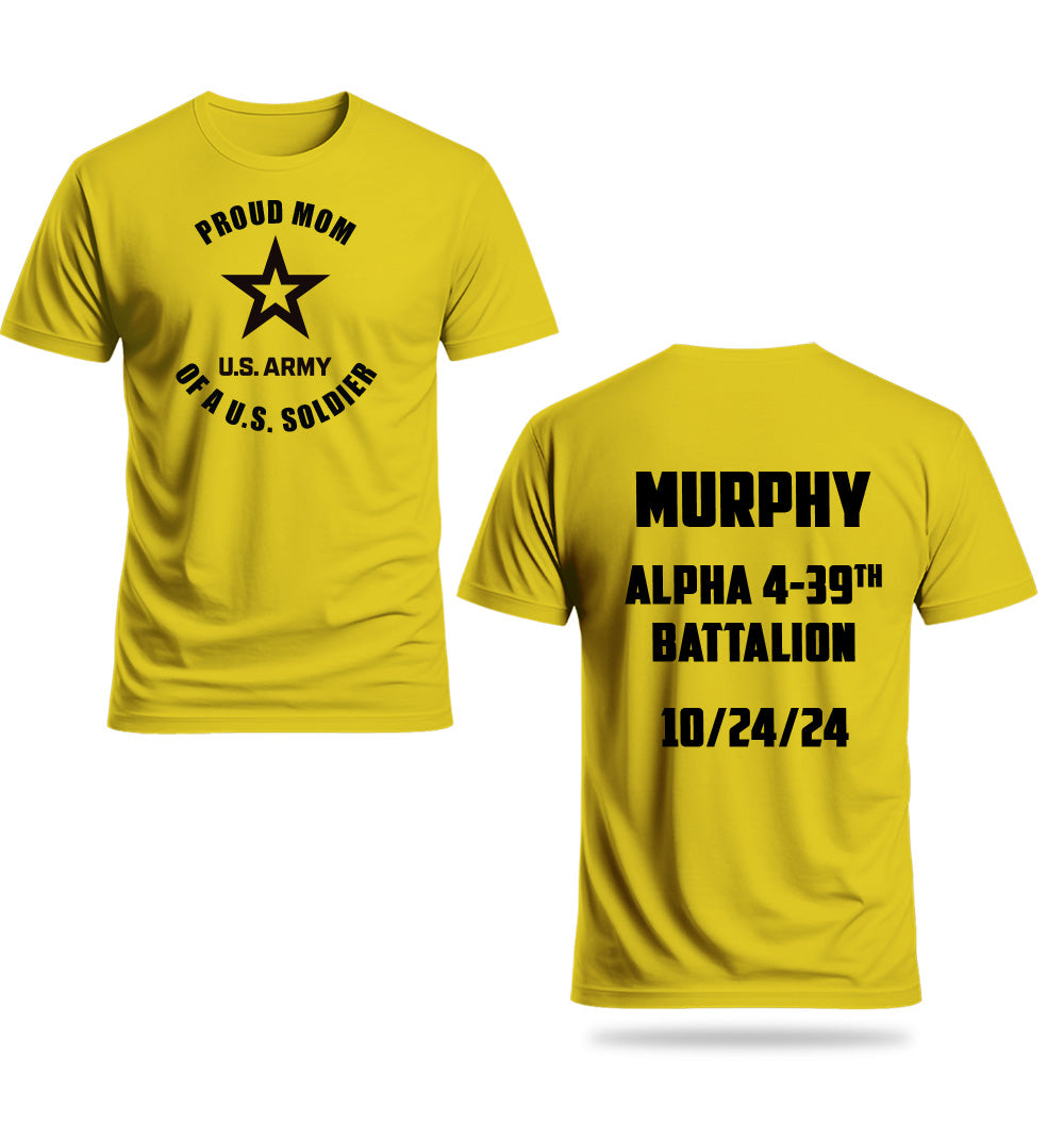 Proud Family Custom Army Family Day T-shirt