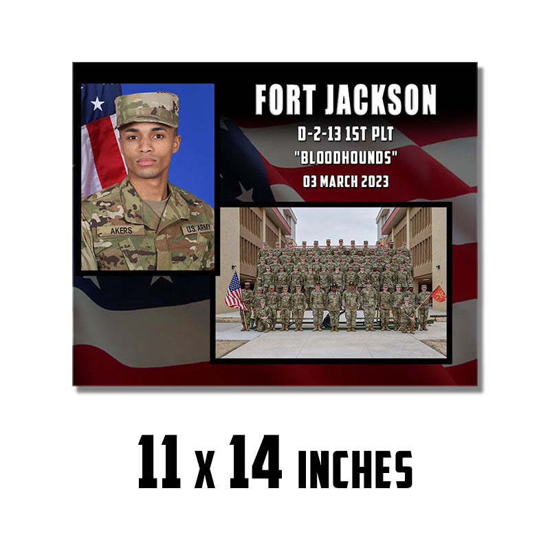 11" x 14" Individual & Platoon Photo Print