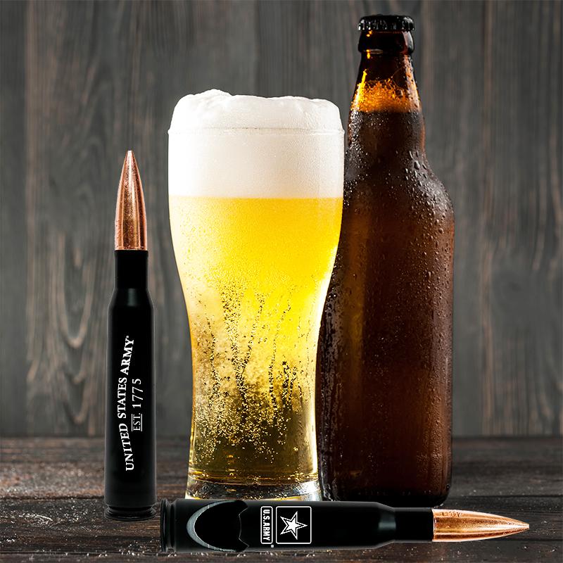 US Army .50 Caliber Bullet Bottle Opener