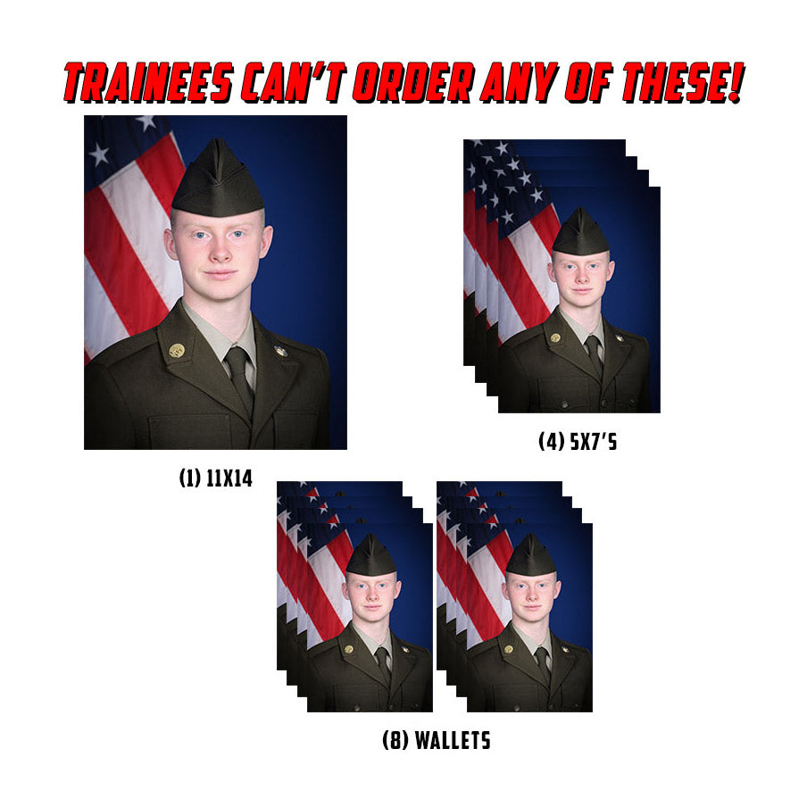 Portrait Package in Dress Uniform