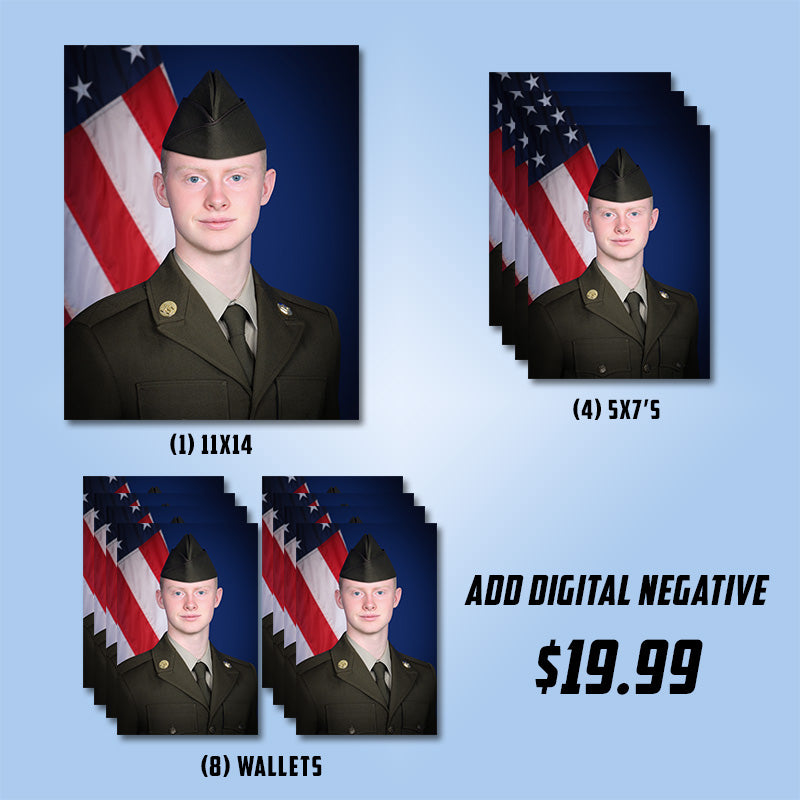 Portrait Package in Dress Uniform