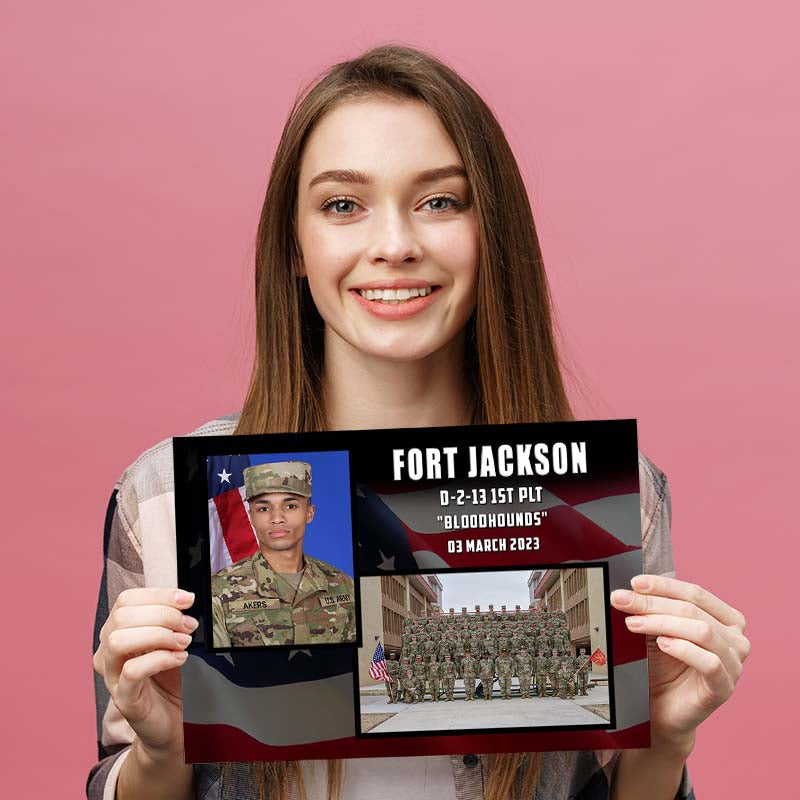 8" x 10" Combined Individual & Platoon Photo Print