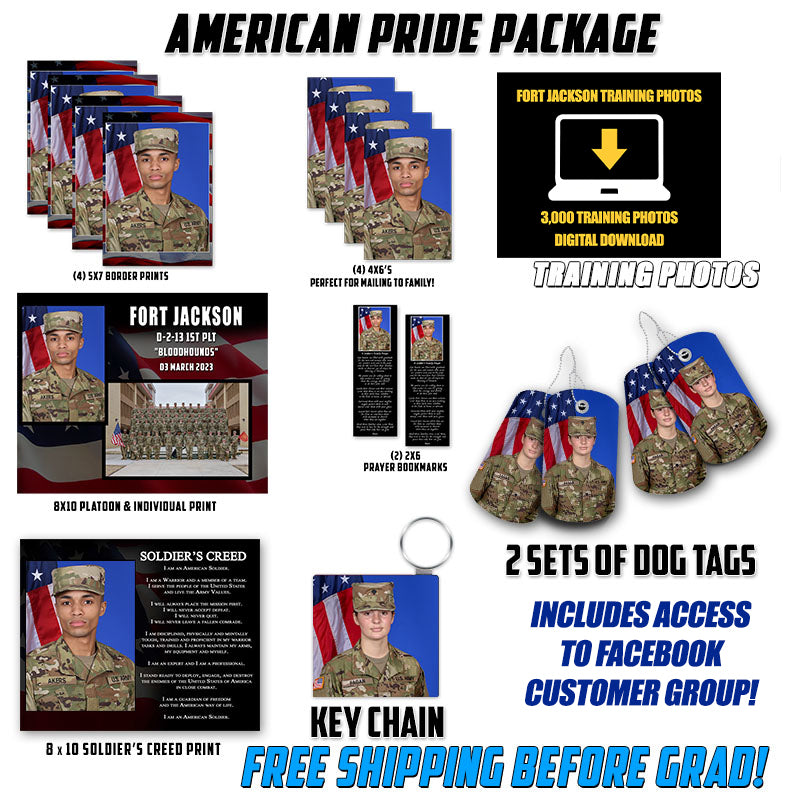 American Pride Bundle - FREE Shipping BEFORE Graduation