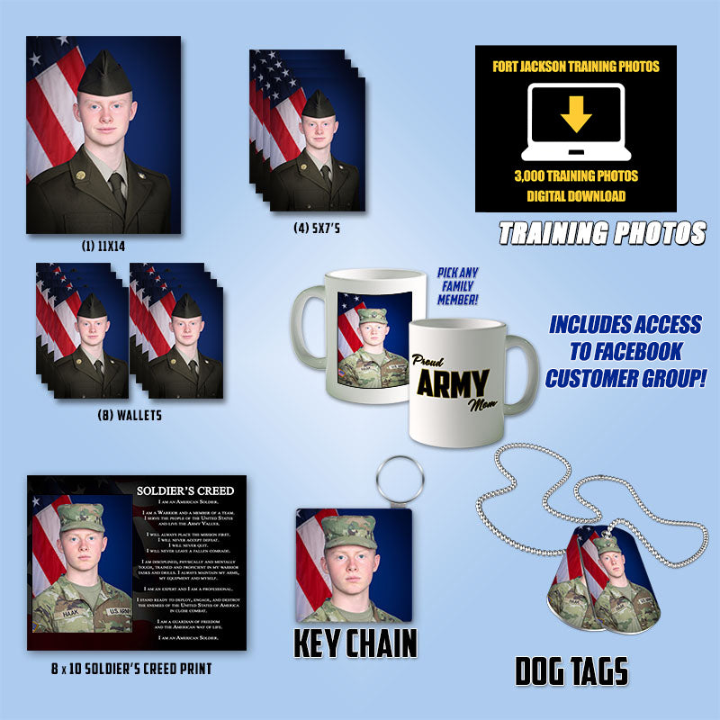 American Soldier Dress Bundle- FREE Shipping BEFORE Graduation*