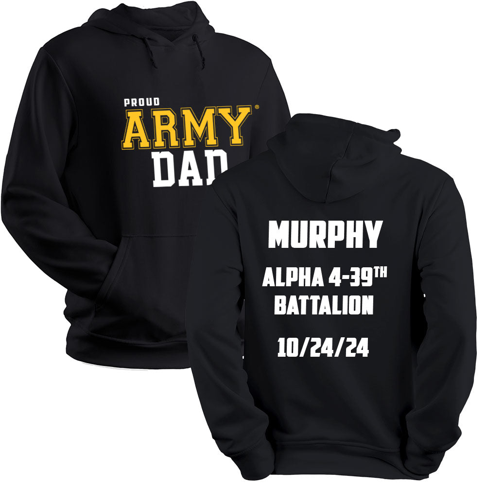 Proud Army Family Custom Hoodies