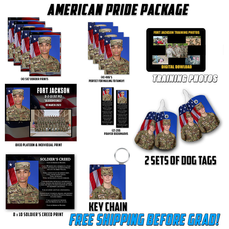 American Pride Bundle - FREE Shipping BEFORE Graduation